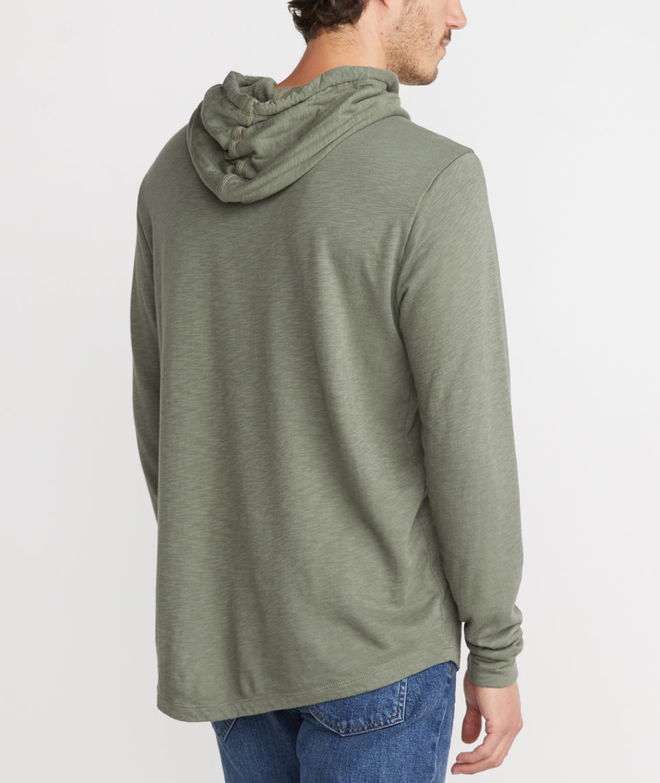 Double Knit Hoodie Faded Thyme