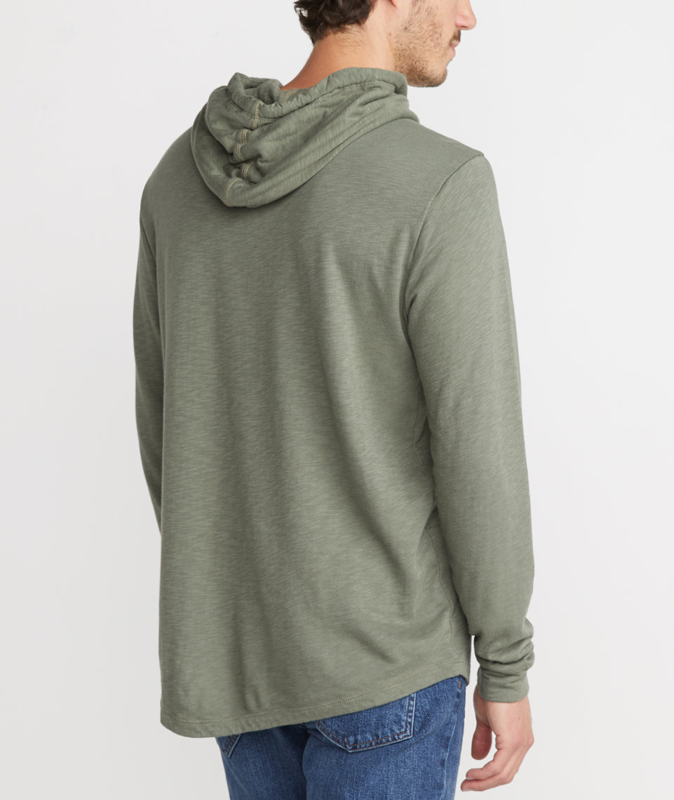 Double Knit Hoodie in Faded Thyme – Marine Layer