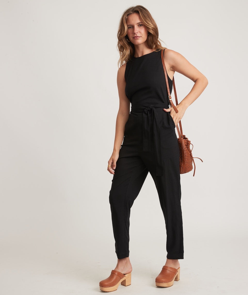 Eloise Belted Jumpsuit