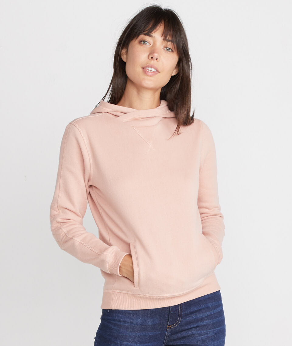 Emilie Cowlneck Hoodie Vintage Peach