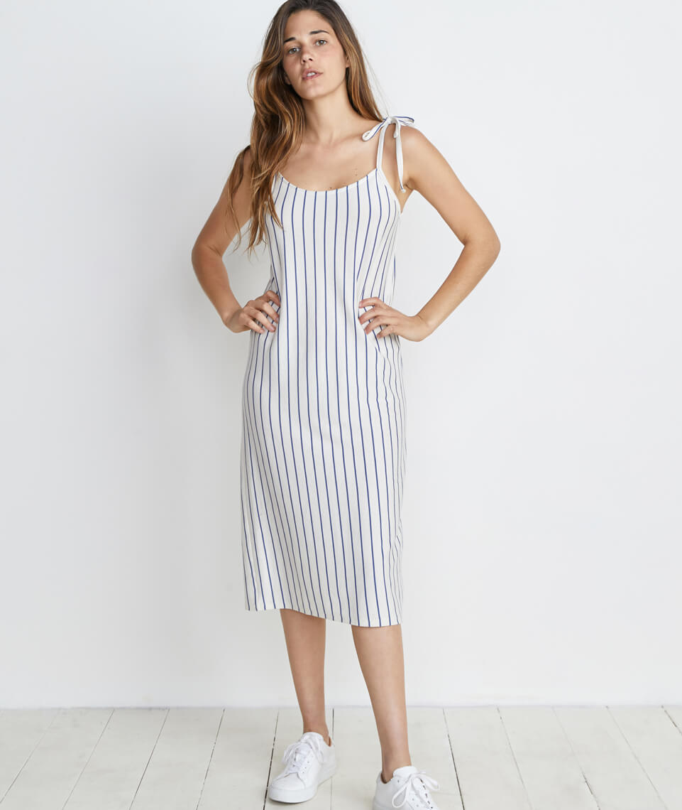 Farrah Dress Marlin Stripe