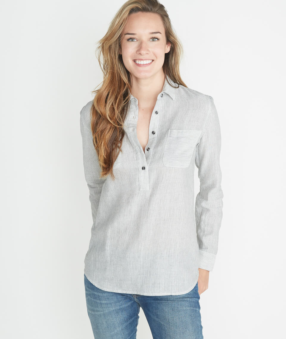 Hazel Button Down