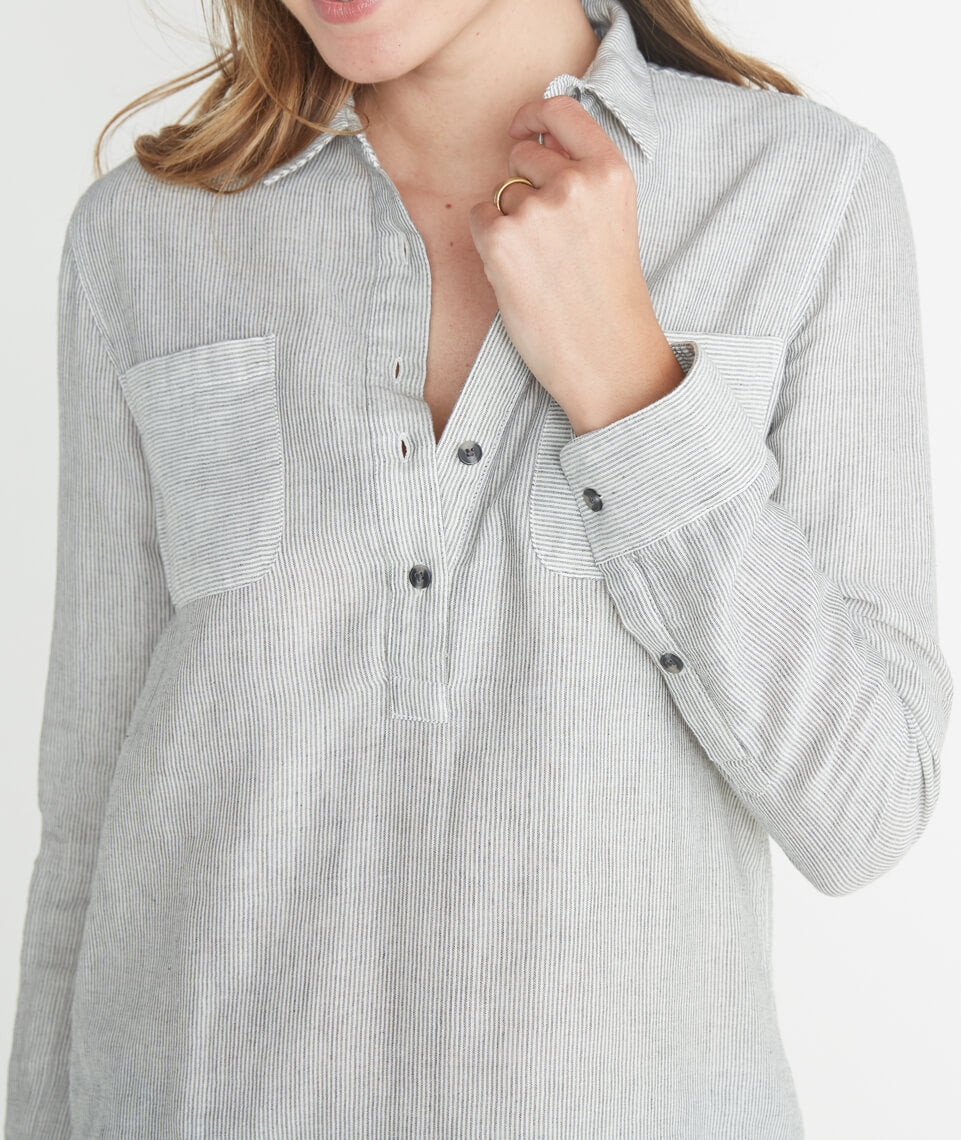 Hazel Button Down