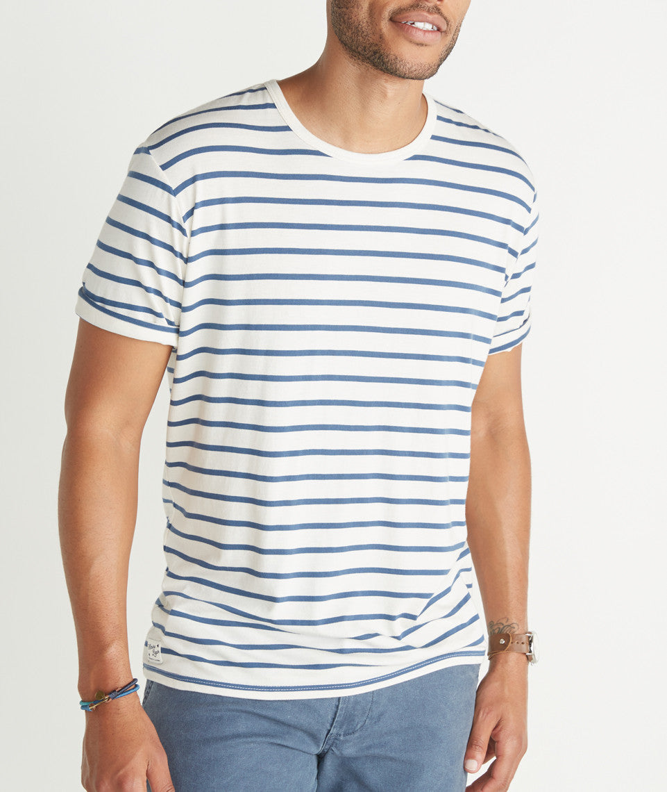 Jeffrey Stripe Crew