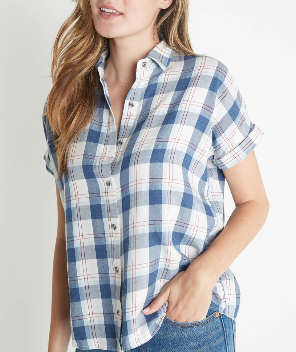 June Shortsleeve Button Down