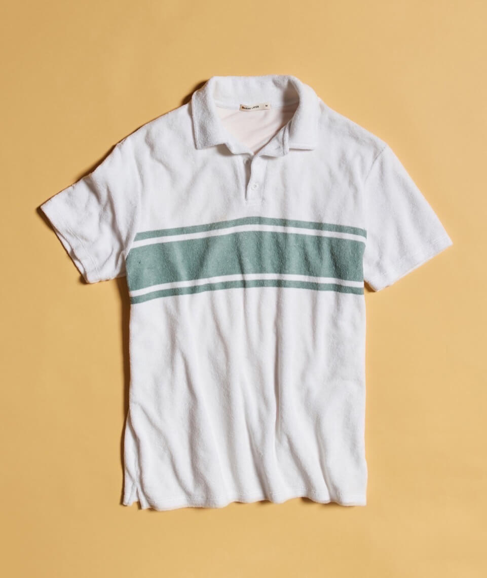 ML x L&F Arcadia Polo Green/White