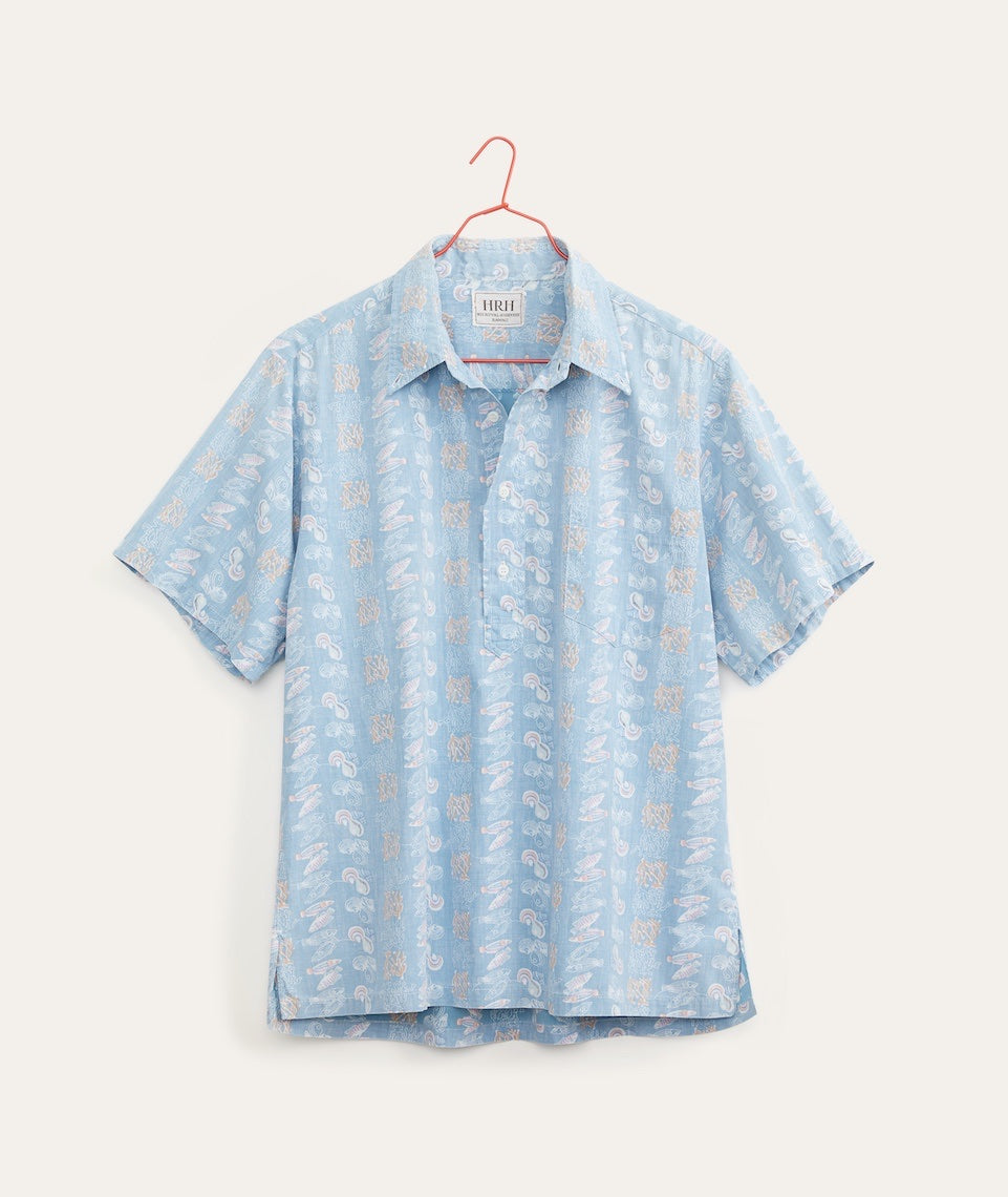 The La Jolla Sea-Shell Print Short Sleeve