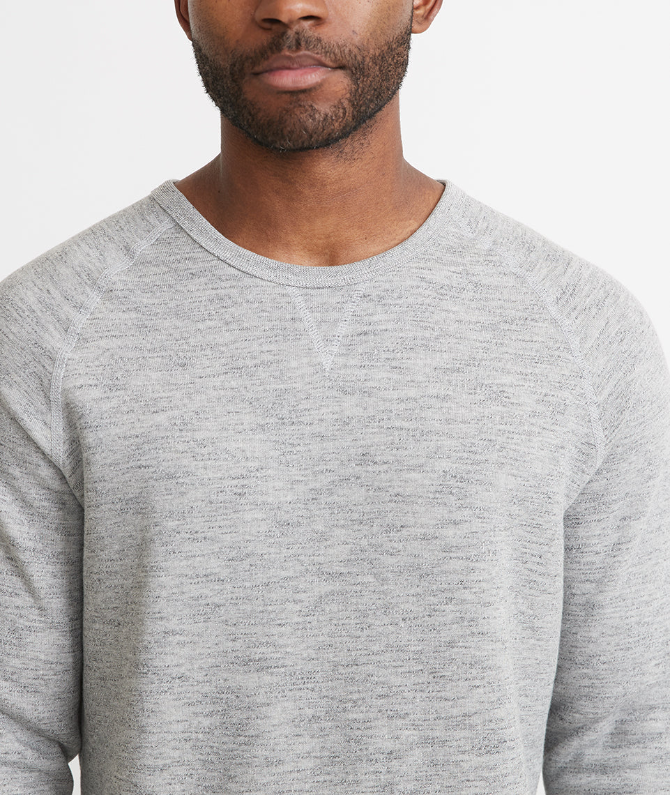 Men's Sherpa Crew Pullover Heather Grey