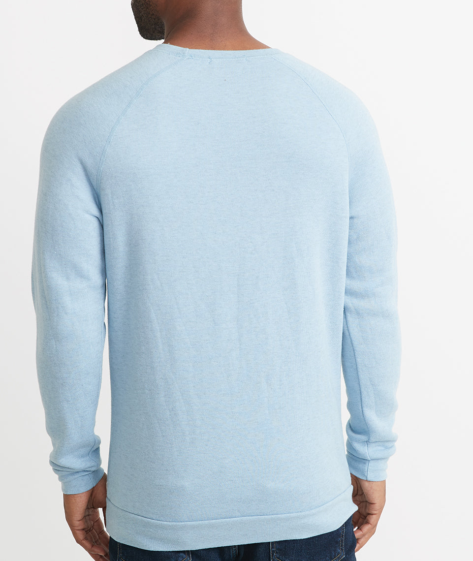 Men's Custom Dyed Sherpa Crew Pullover