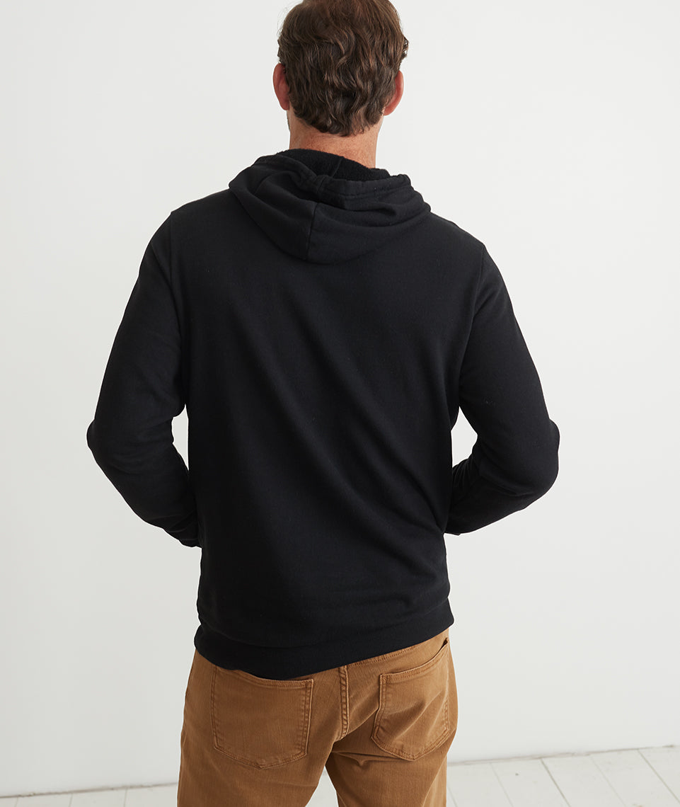 Men's Sunset Pullover Hoodie Black