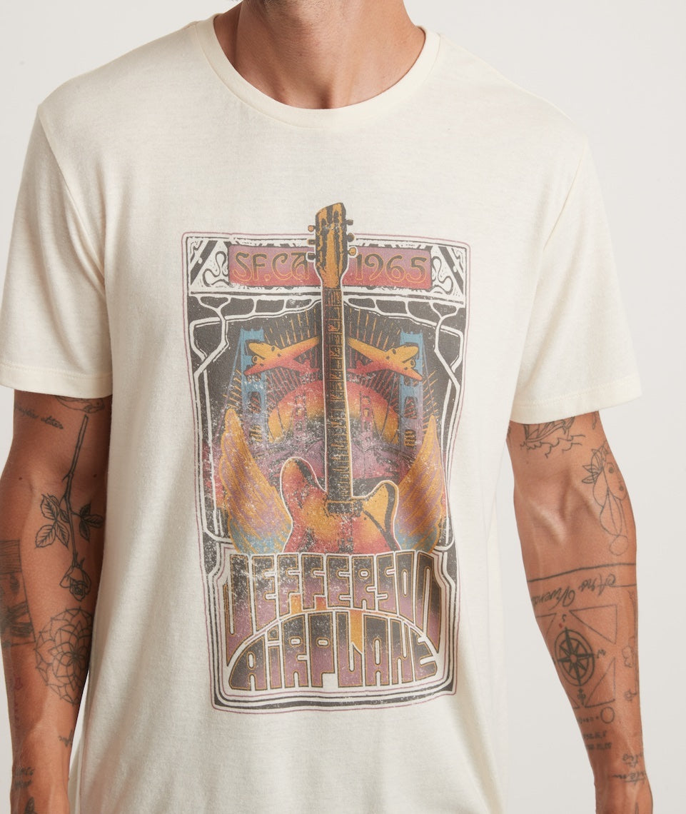 Jefferson Airplane Unisex Tee Natural