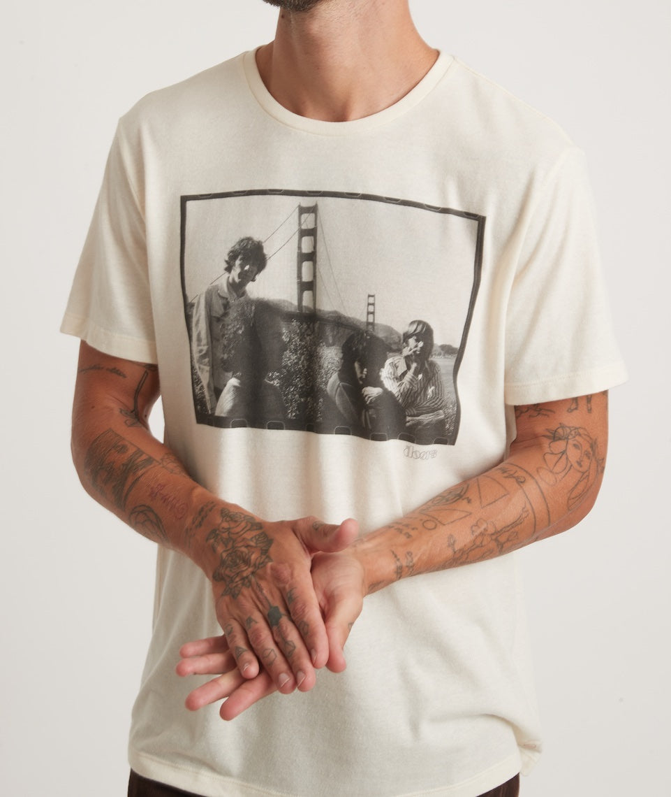 The Doors Photo Tee Unisex Natural