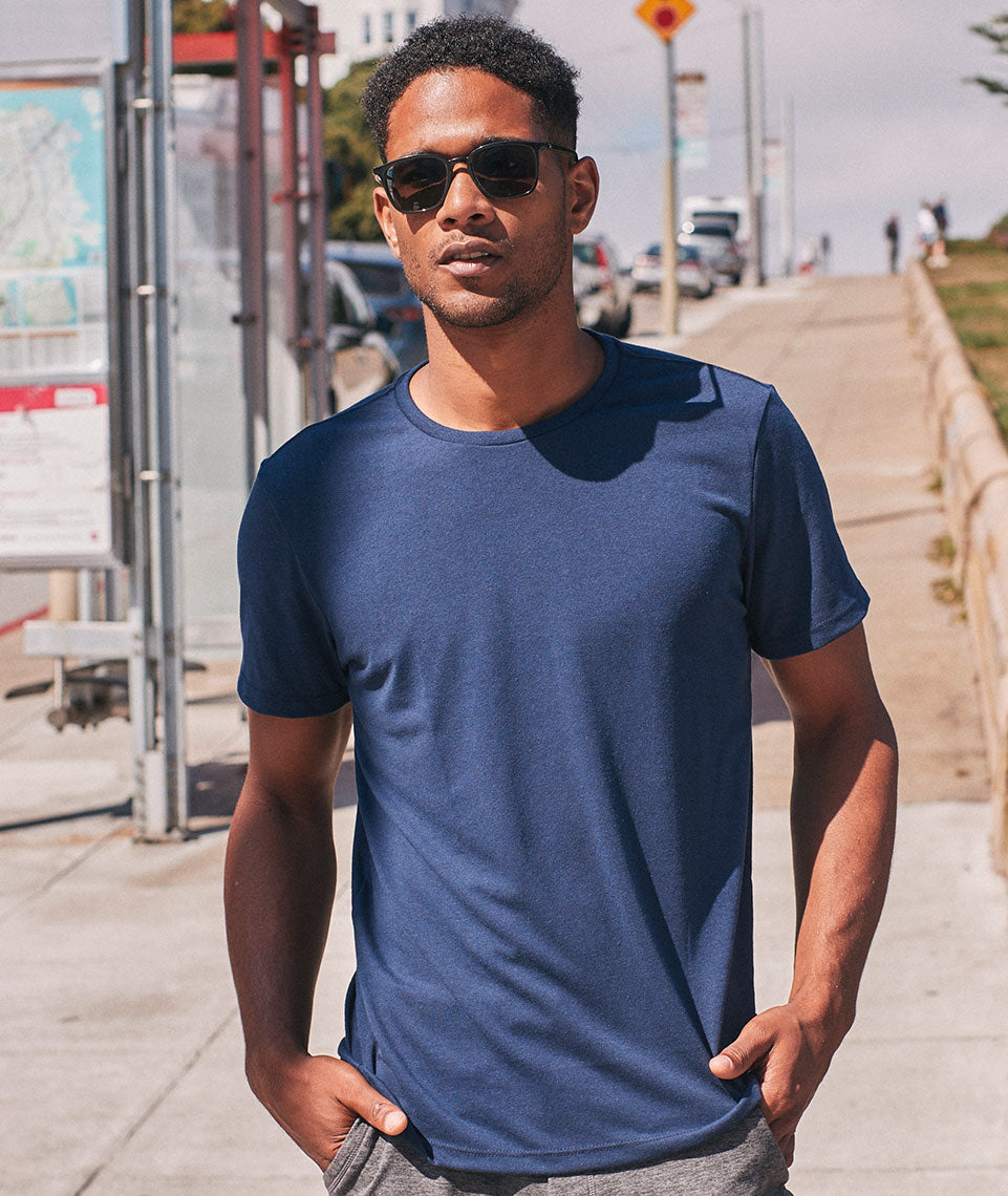 Men's Re-Spun Signature Crew Navy