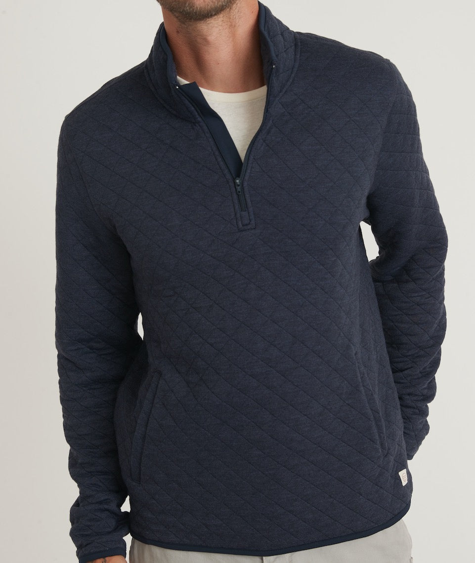 Men's Corbet Quarter Zip Pullover Navy