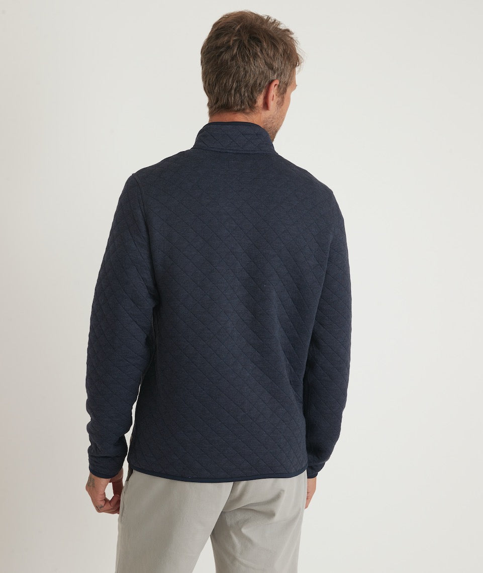 Men's Corbet Quarter Zip Pullover Navy