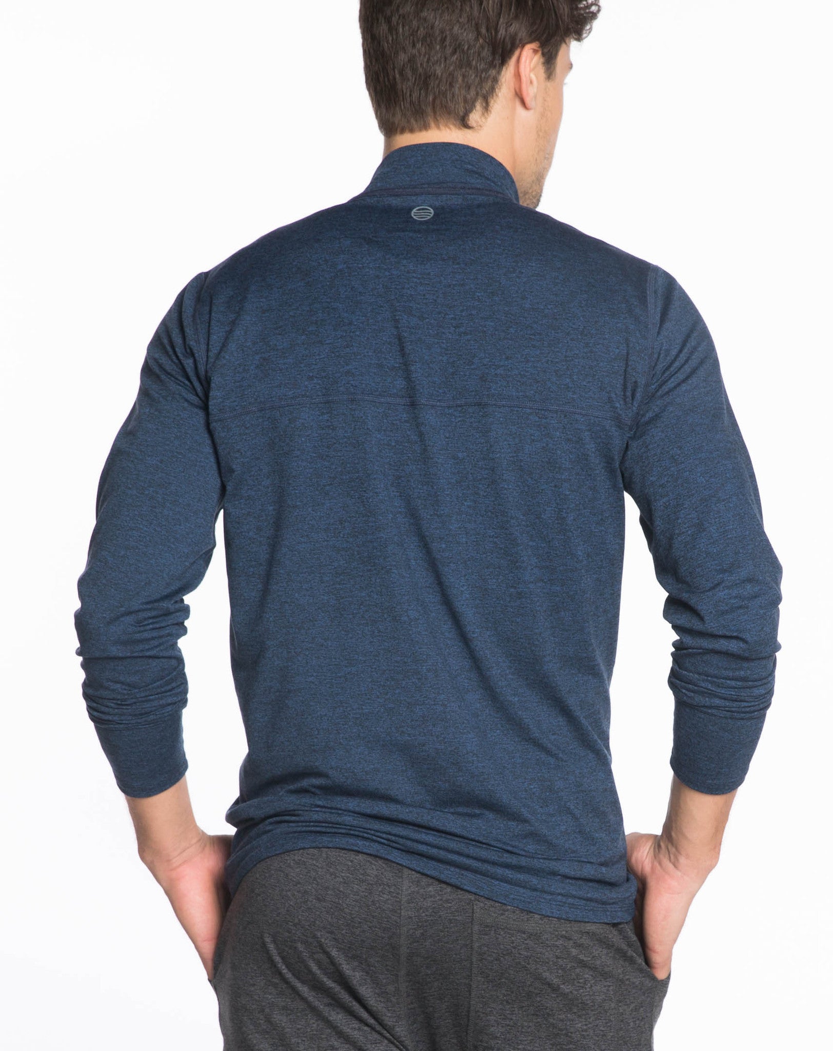 RISE Quarter Zip - Navy