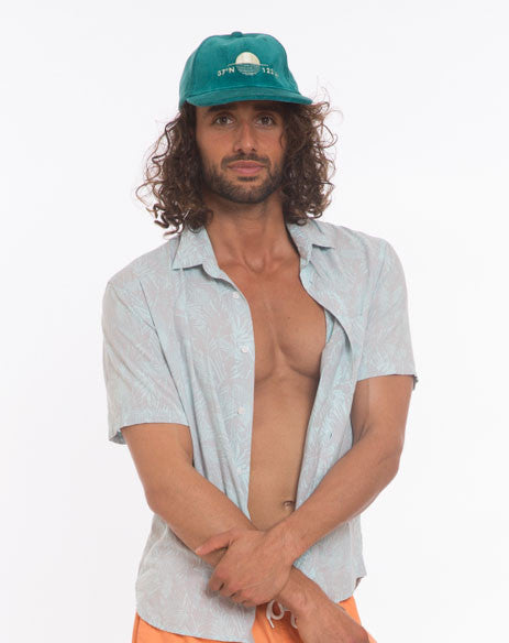 Sun Logo Hat - Teal