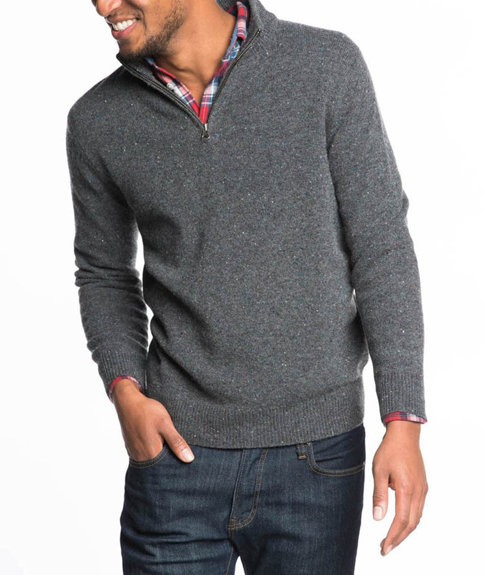 Rawlin Quarter Zip Sweater