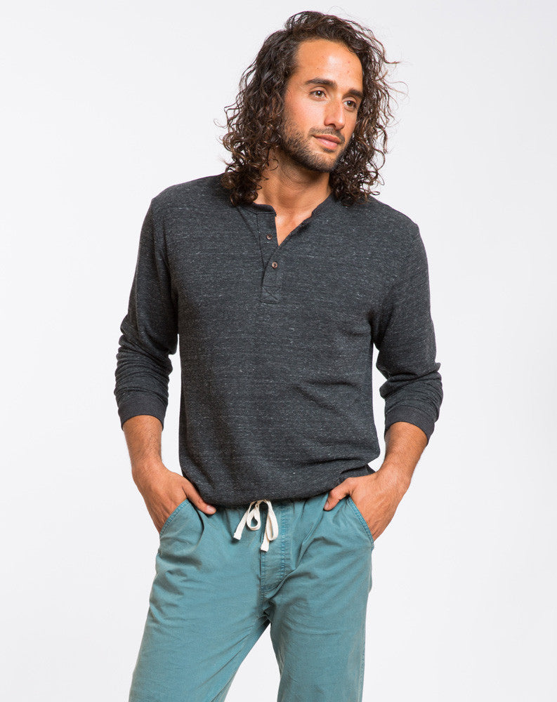 Double Knit Henley