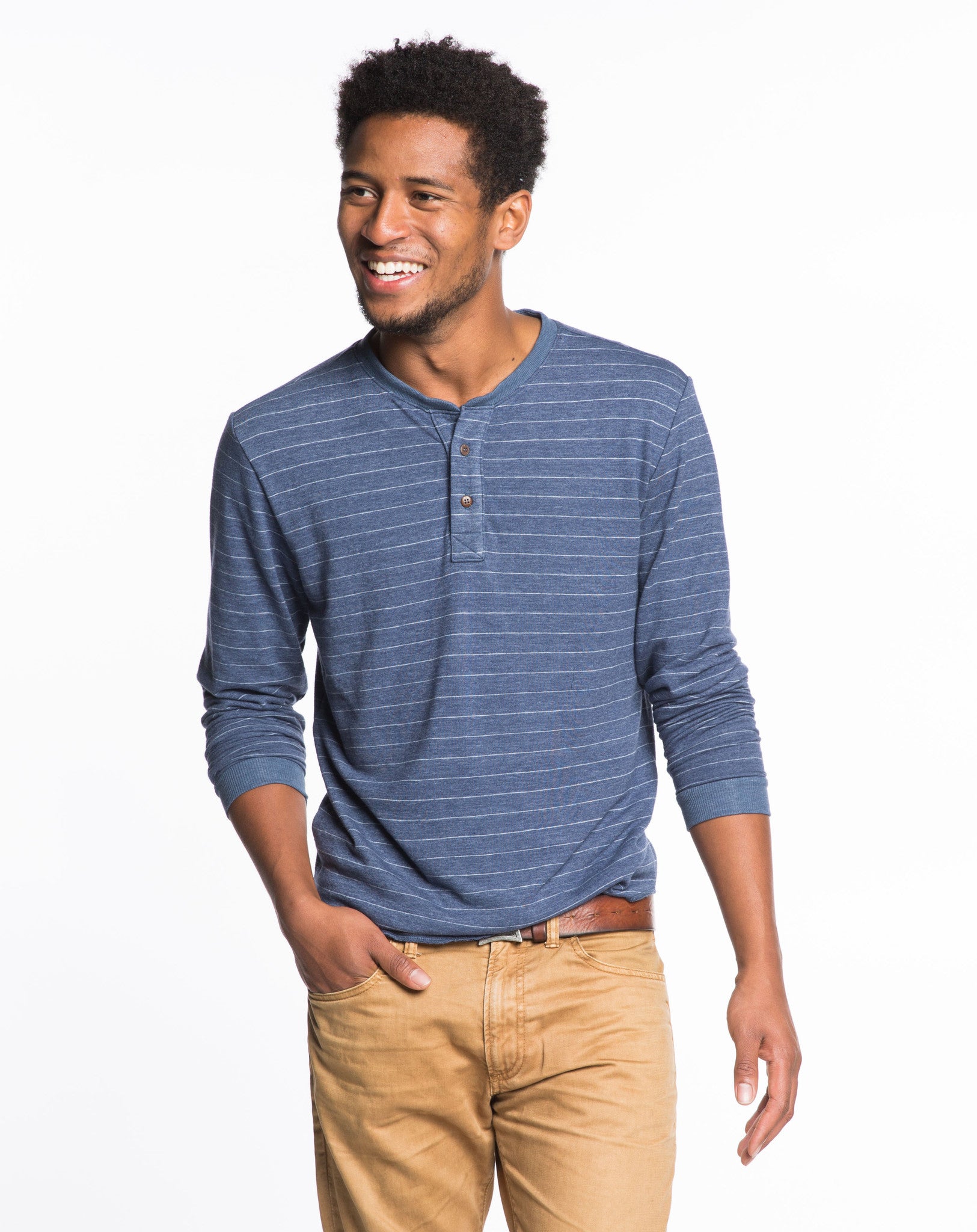 Double Knit Henley