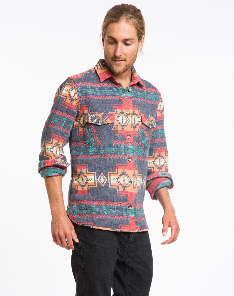 The Winslow Aztec Shacket