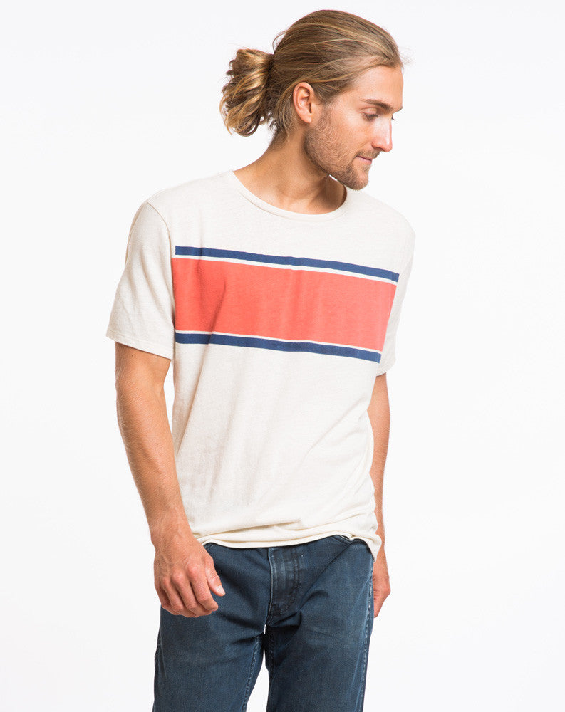 Seam to Stripe Graphic Tee