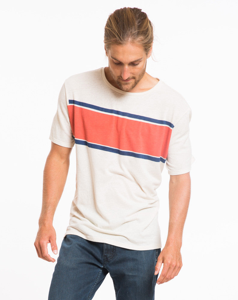 Seam to Stripe Graphic Tee