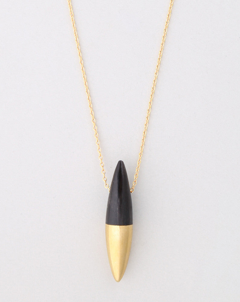 Soko Dipped Horn Bullet Pendant