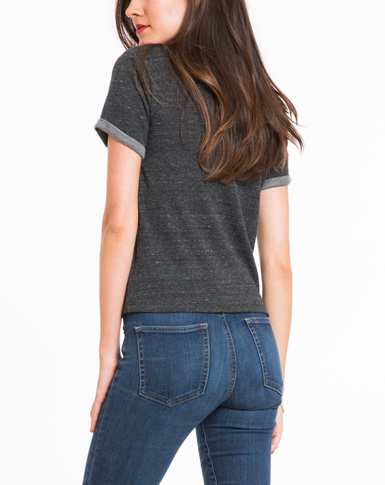 Shortsleeve Nina Sweatshirt - Charcoal