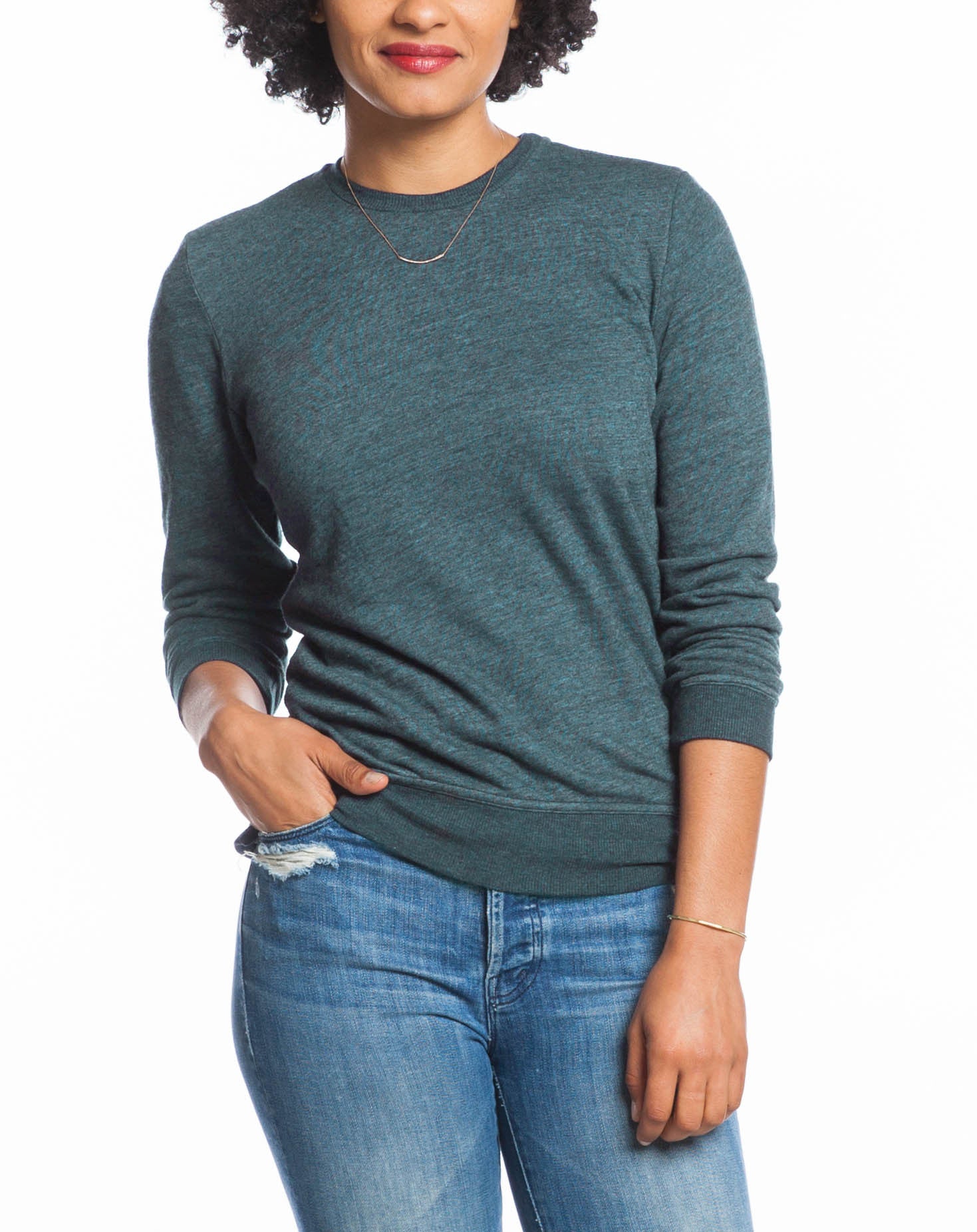 Longsleeve Crewneck Sweatshirt - Balsam