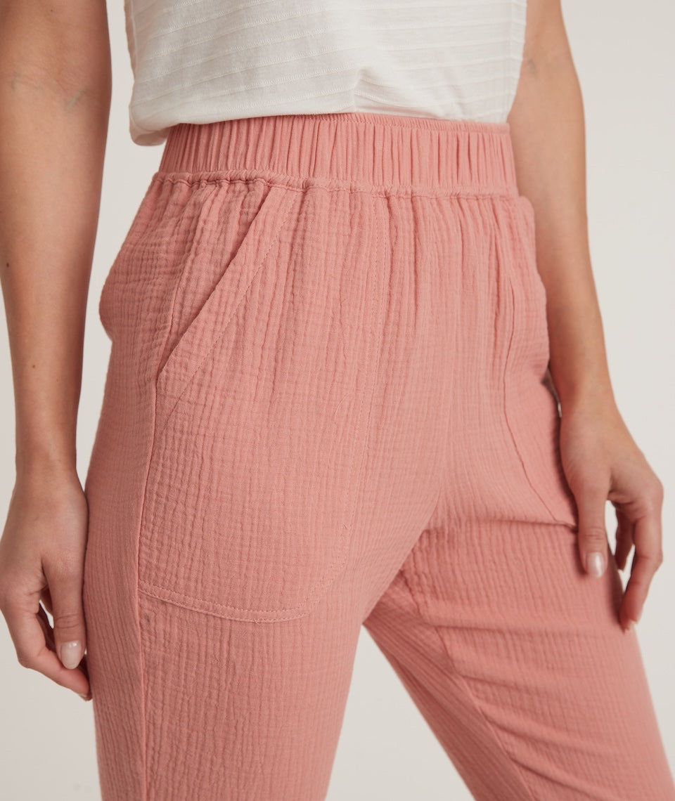 Paula Easy Tapered Pant in Rosette – Marine Layer