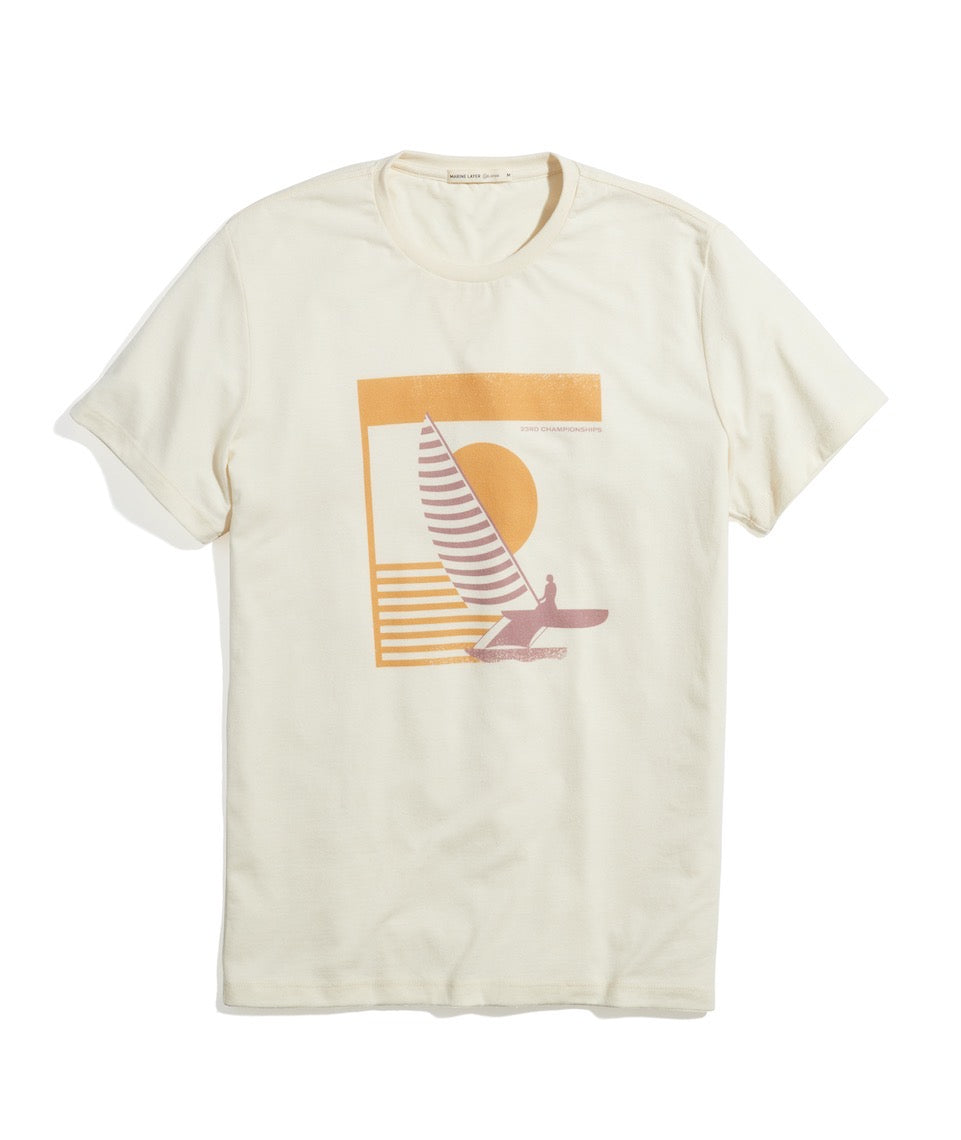 Re-Spun Graphic Tee Natural