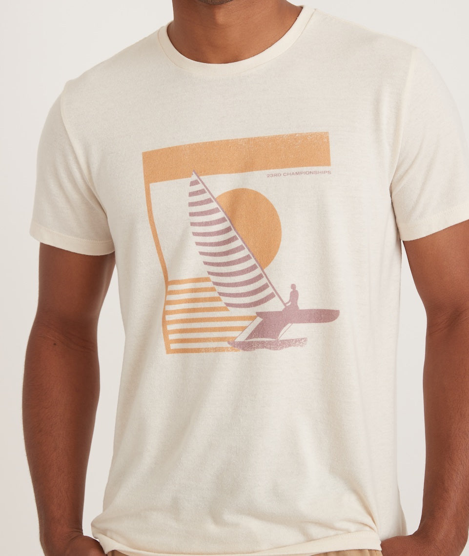 Re-Spun Graphic Tee Natural