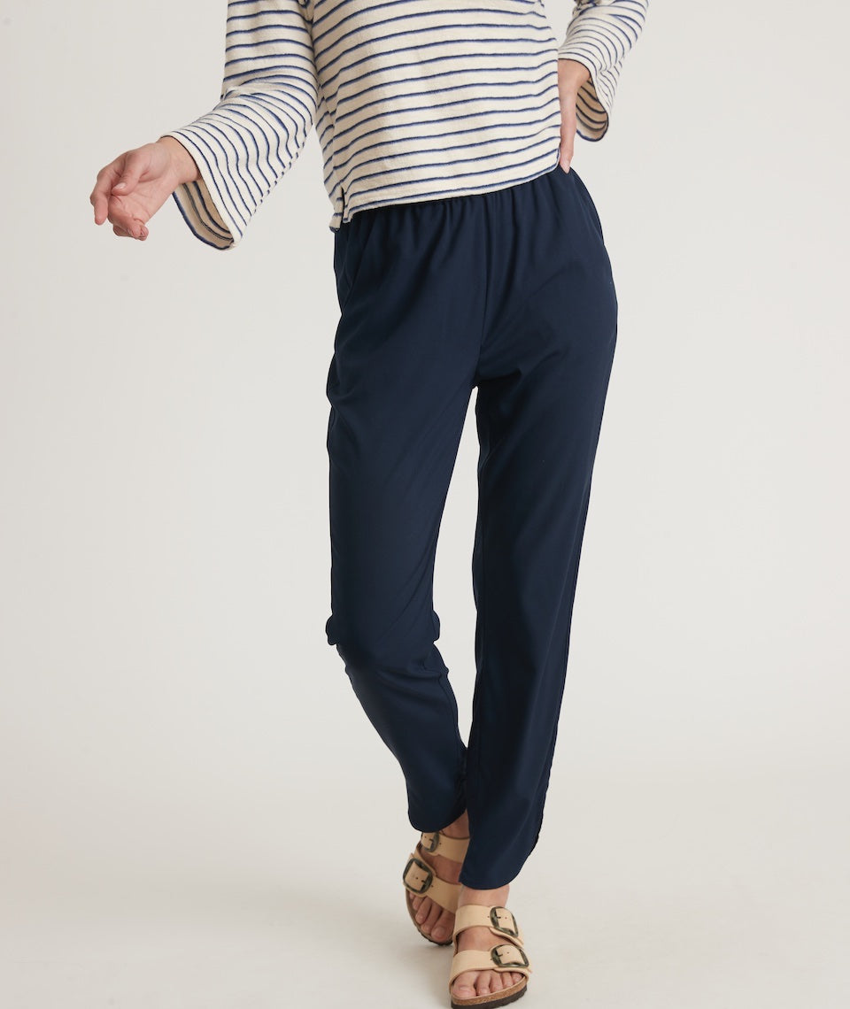 Navy – Pant Allison Re-Spun in Marine Tall and Petite Layer