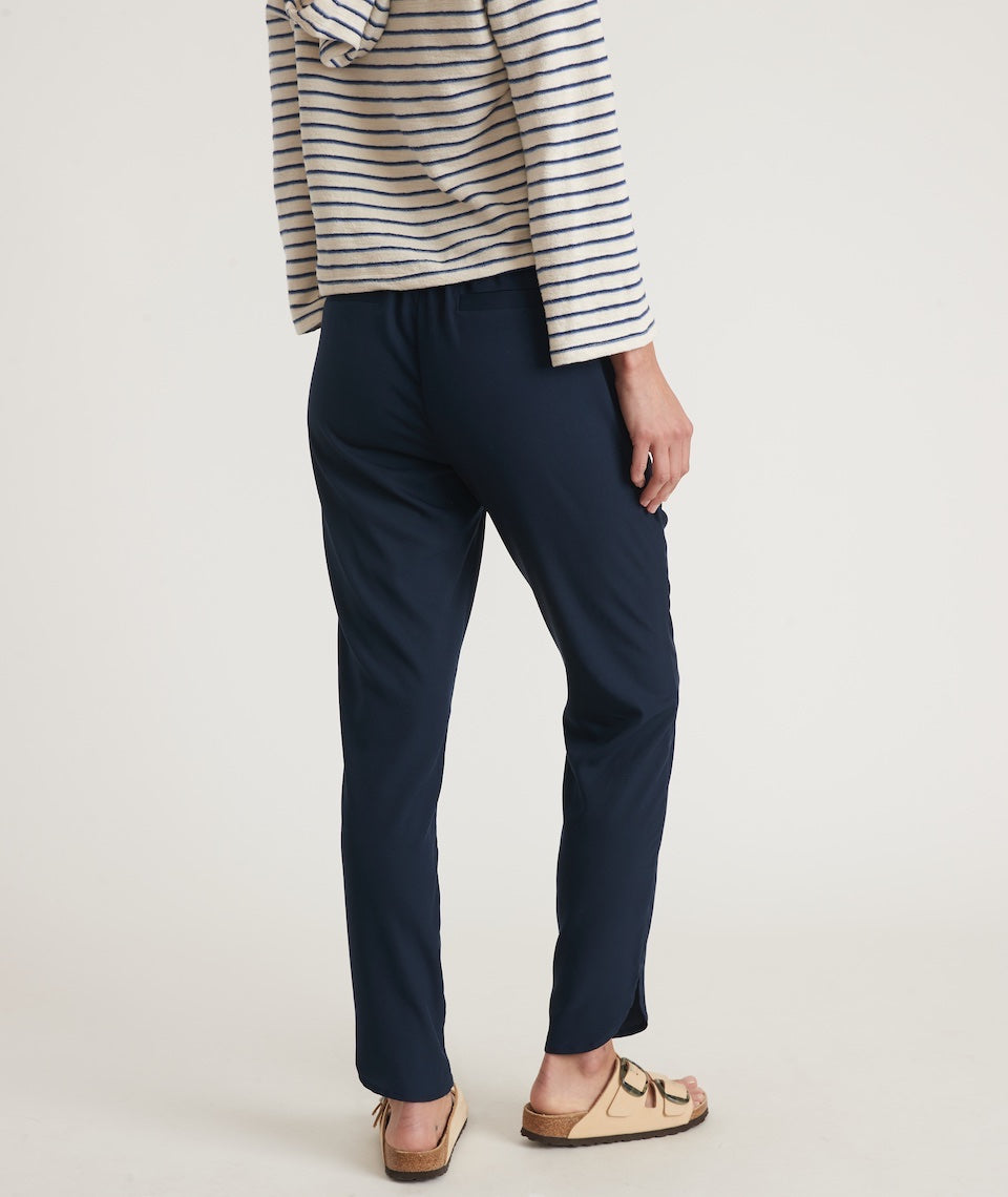 Re-Spun Tall and Petite Navy – Allison Pant Marine in Layer