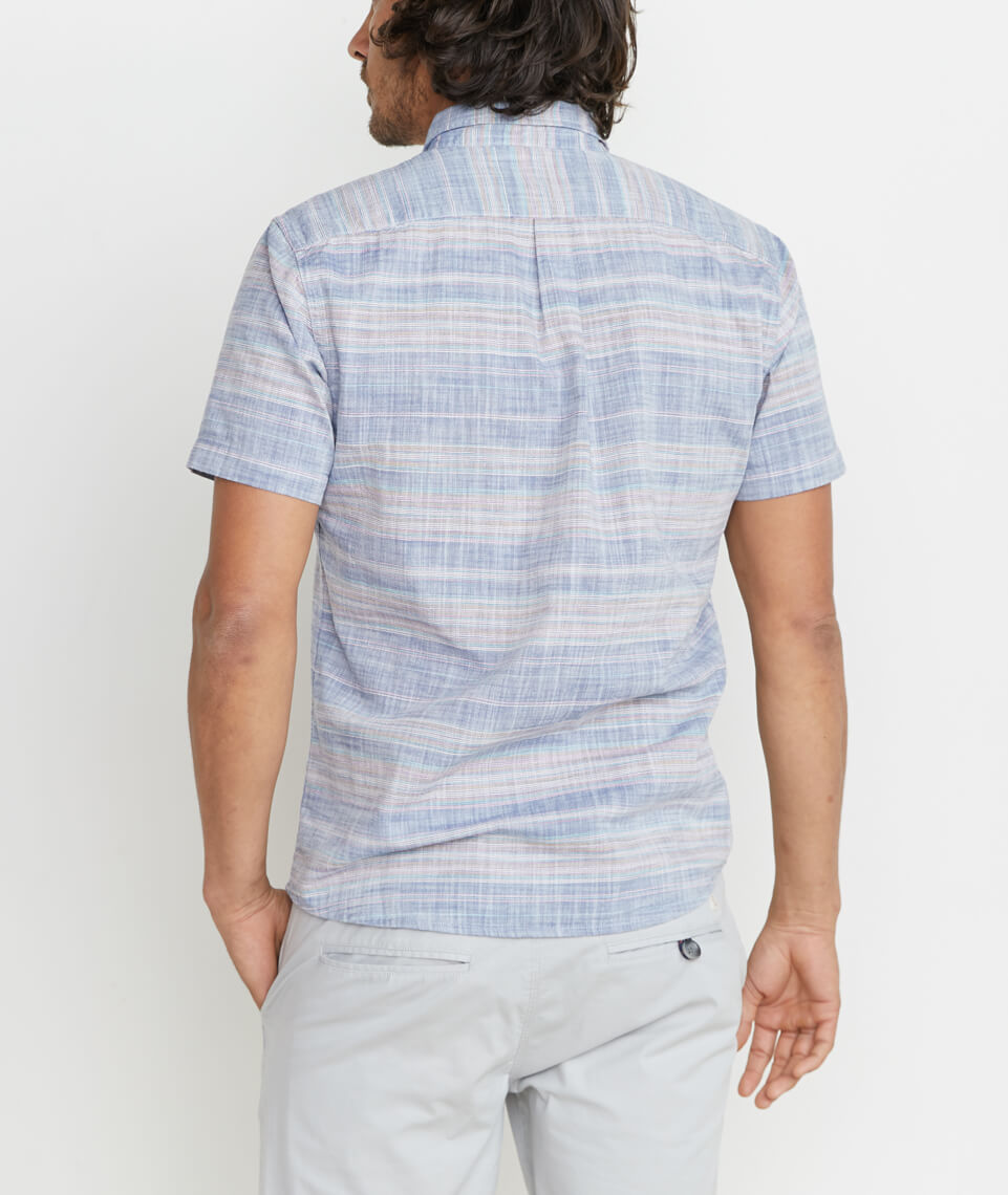 Skyline Shortsleeve Button Down