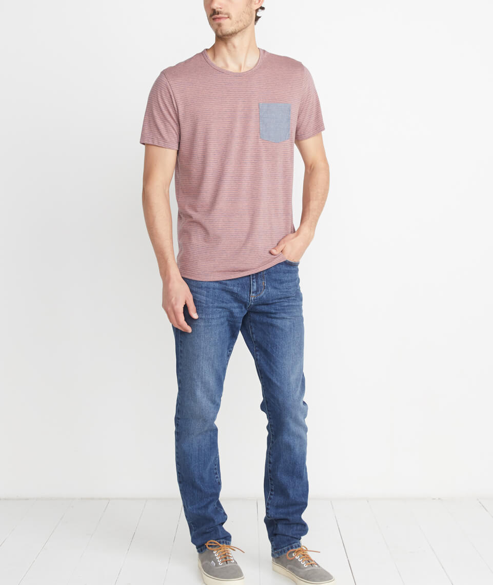 Straight Fit Jean Medium Wash