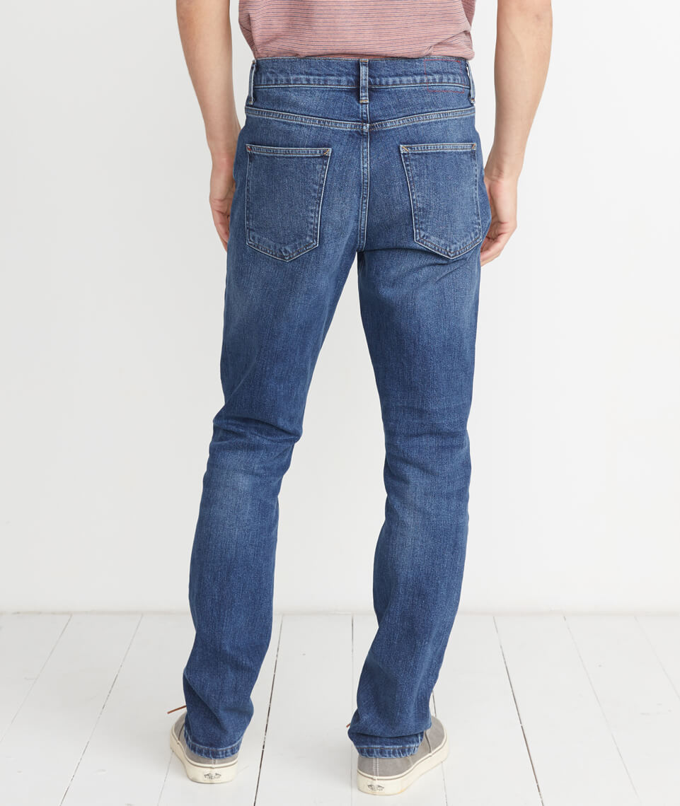 Straight Fit Jean Medium Wash