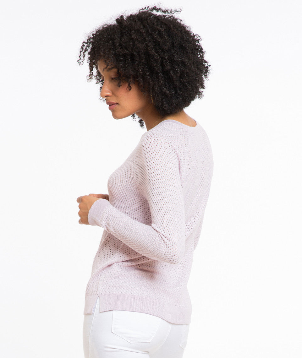 Virginia Sweater - Lavender Fog