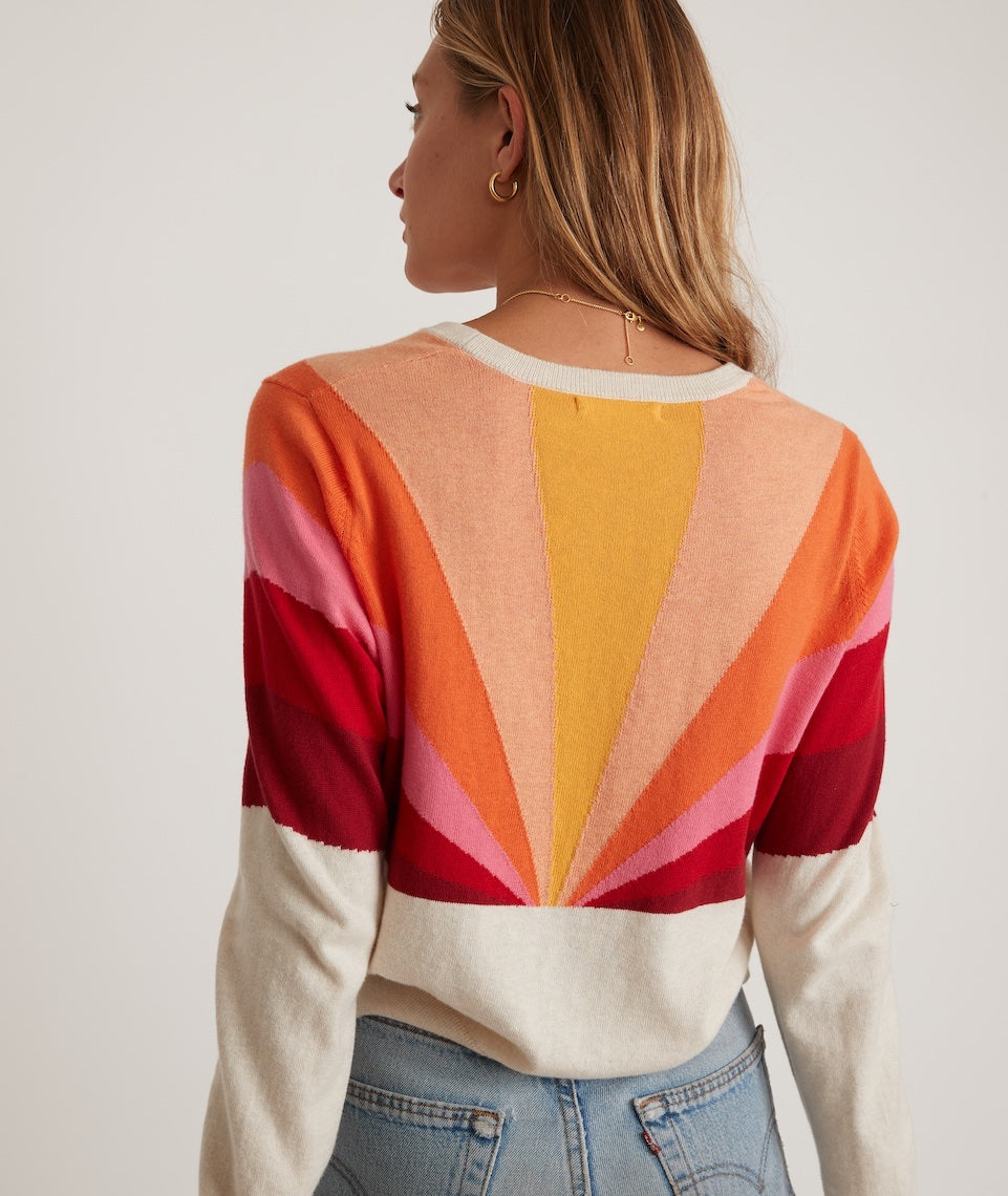 Sunset Icon Sweater Oatmeal/Warm