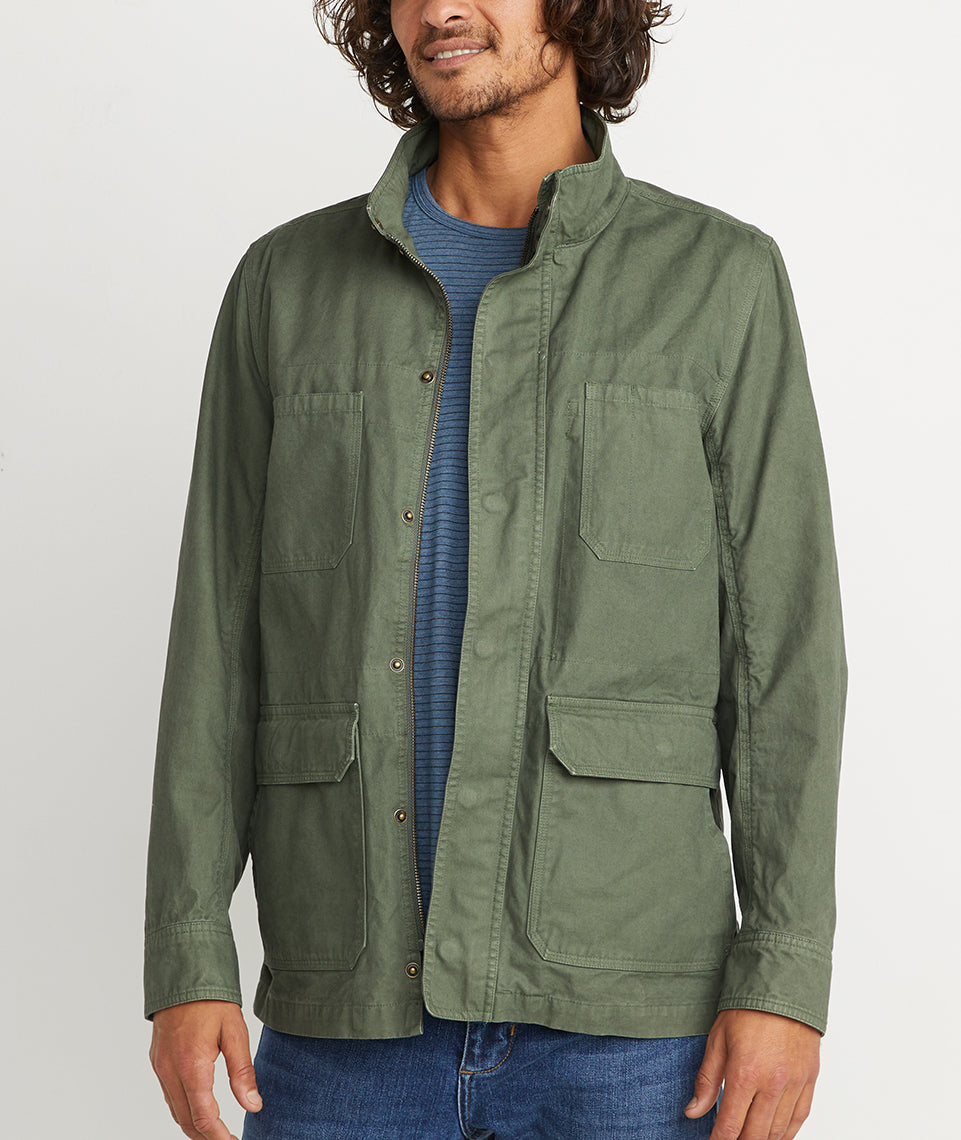 Hoover Utility Jacket Faded Olive