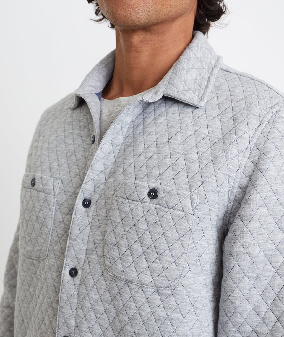 Filbert Quilted Overshirt