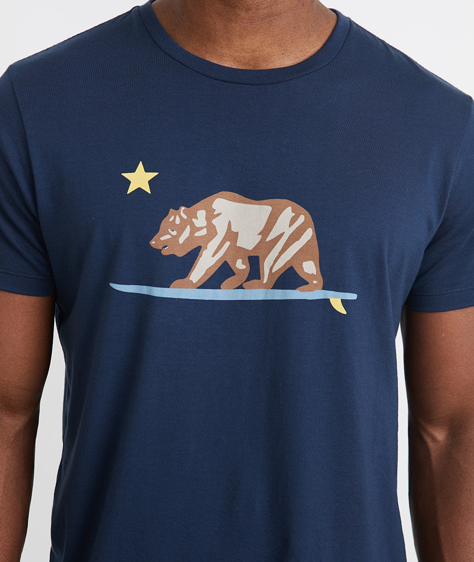 California Surf Bear® T-shirt - The Original Design - Unisex