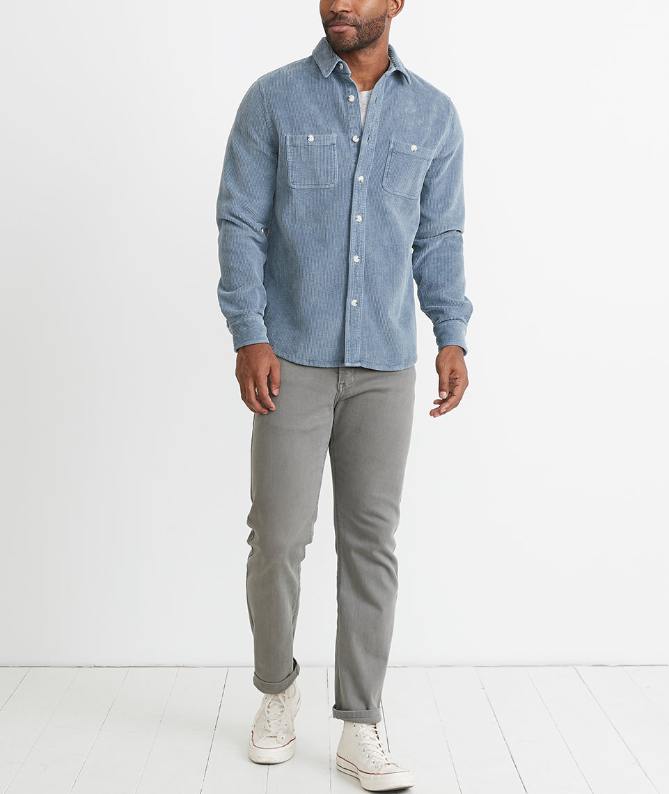 Max Overshirt Light Indigo