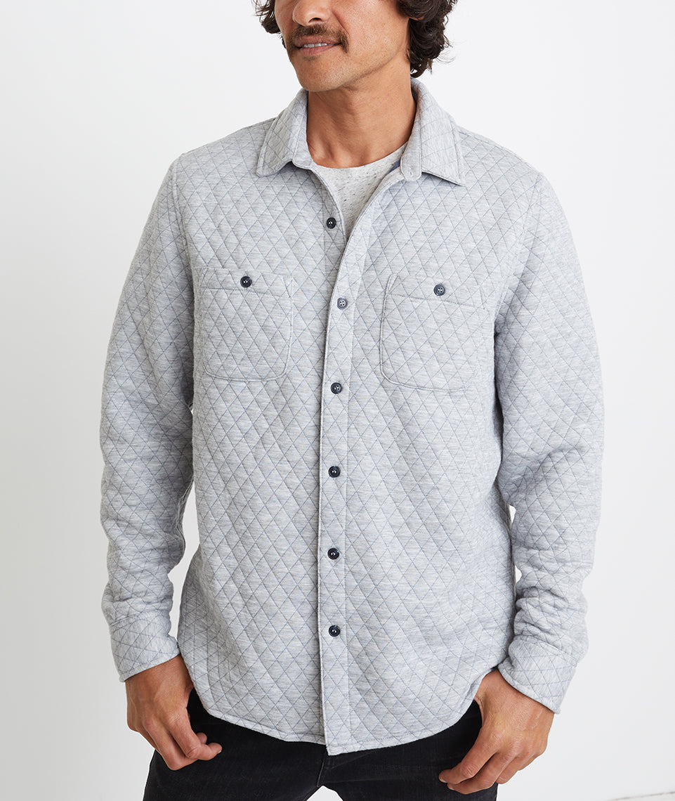 Filbert Quilted Overshirt