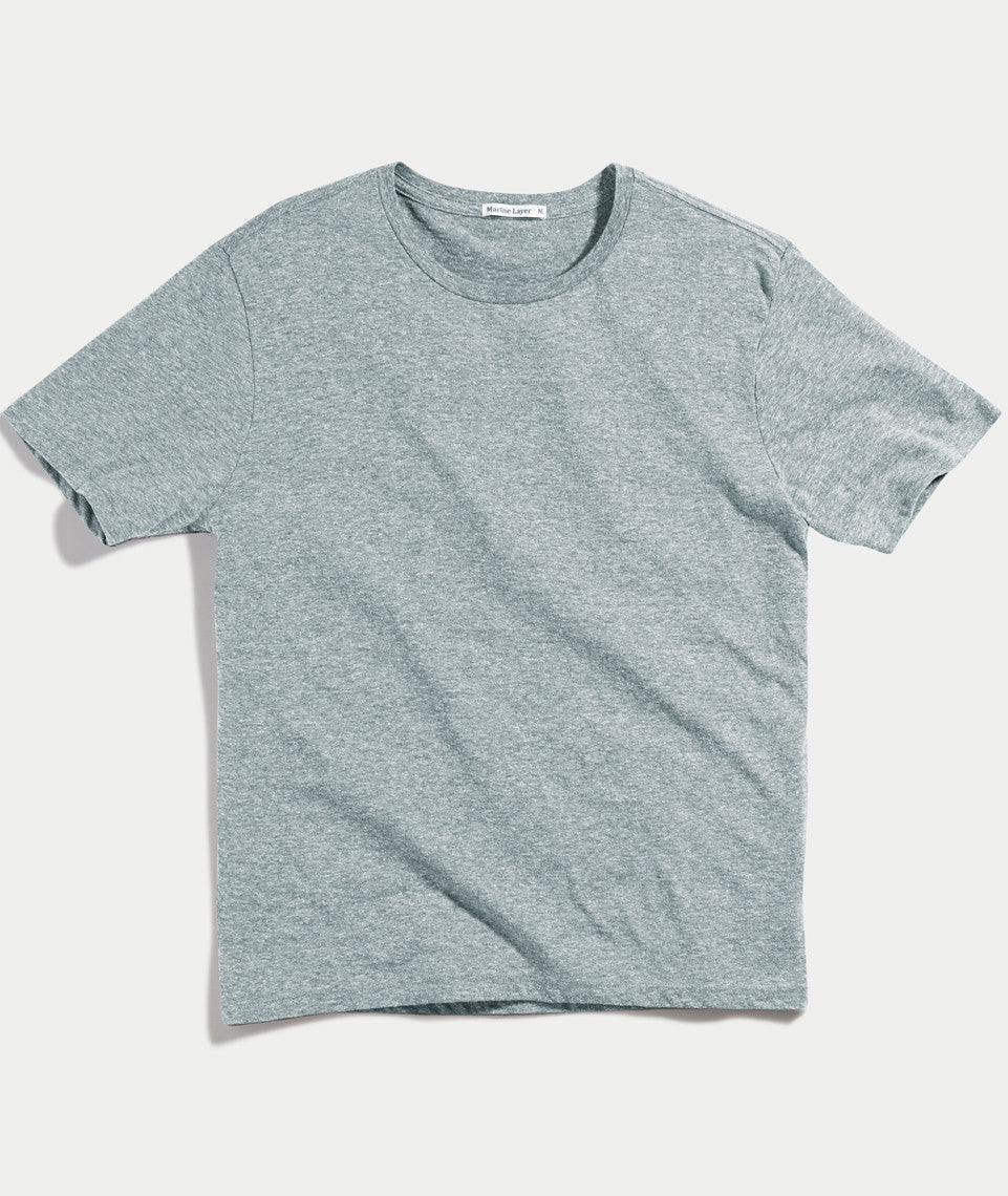 Tri-Blend Crewneck - Heather Grey