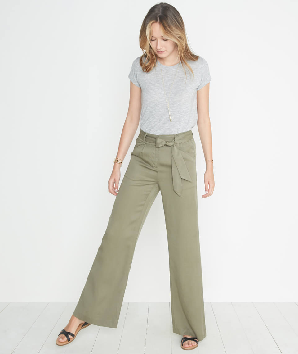 Ivy Pant Worn Olive