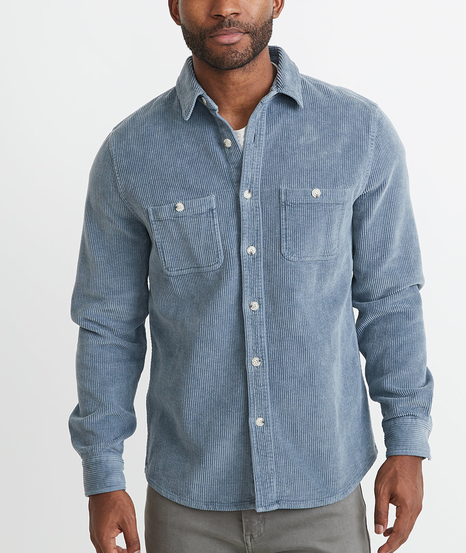 Max Overshirt Light Indigo