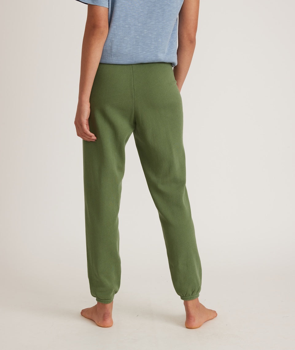 Blake Vintage Terry Jogger in Golden Green – Marine Layer