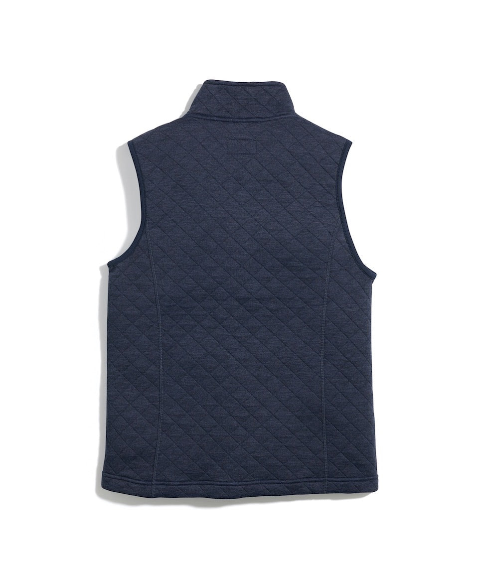 Women's Corbet Full Zip Vest Navy